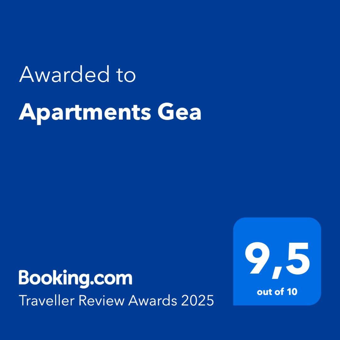 Apartments Gea Lucija Exteriér fotografie
